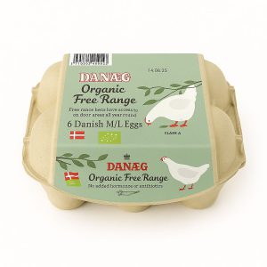 Danaeg - Danish Organic Egg, 6pc/Tray