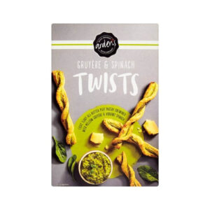 Ardens - Gruyere Spinach Twists (100g/Piece | 10pieces/Case) - By Case