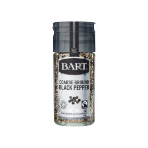 Bart - Black Pepper Coarse Ground (Fairtrade Organic) (42g/pc | 6pcs/case) - by Case