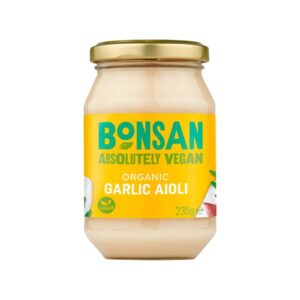 Bonsan - Garlic Aioli Organic Vegan (235g/pc | 6pcs/case) - by Case