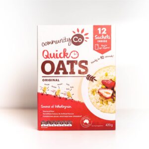 Community Co - Quick Oats Original (12 Sachets) (420g/pc | 6pcs/case) - by Case