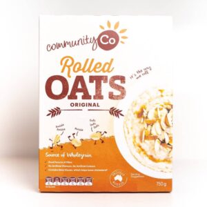 Community Co - Rolled Oats Original (750g/pack | 6packs/case) - by Case
