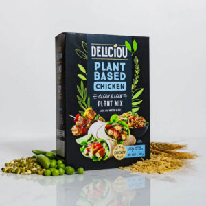 Deliciou Plant Based Chicken (140g/Piece | 5pieces/Case) - By Case