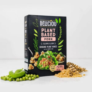 Deliciou Plant Based Pork (140g/Piece | 5pieces/Case) - By Case