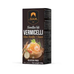 DeSiam - Glass Noodle/Vermicelli with Sauce (160g/pc | 6pcs/case) - by Case