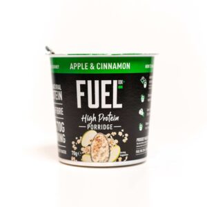 FUEL10K - Protein Porridge Pots, Apple & Cinnamon (70g/pc | 8pcs/case) - by Case