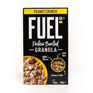 FUEL10K - Peanut Crunch Granola (400g/pack | 6packs/case) - by Case