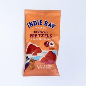 Indie Bay - Spelt Quinoa Cracked Pepper Impulse bag (26g/pc | 14pcs/case) - by Case