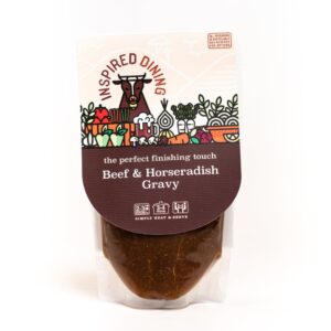 Inspired Dining - Beef & Horseradish Gravy (200g/pack | 8packs/case) - by Case