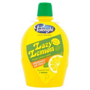 Lazy Lemon - Sicilian Lemon Juice Lemon Shape Bottle (200ml/btl | 12bottles/case) - by Case