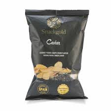 Snackgold - Caviar Chips (40g/Pack | 45pack/Case) - By Case