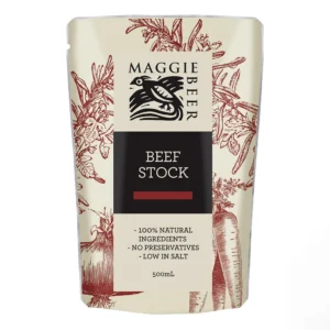 Maggie Beer - Beef Stock (500ml/pack | 6packs/case) - by Case
