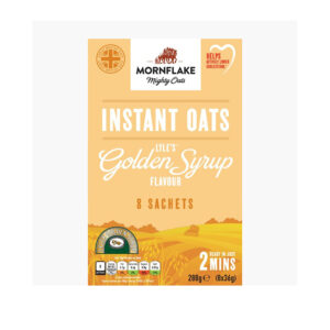 Mornflake - Instant Porridge Lyle's Golden Syrup (8sachets) (288g/Piece | 14pieces/Case) - By Case