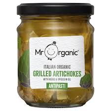 Mr Organic - Organic Italian Grilled Artichoke Antipasti (190g/pc | 6pcs/case) - by Case