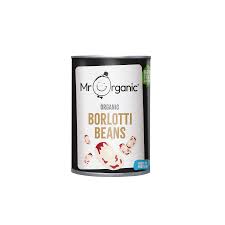 Mr Organic - Borlotti Beans (Tin) (400g/pc | 12pcs/case) - by Case