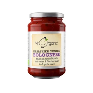 Mr Organic - Bolognese Pasta Sauce (Glass Jar) (350g/jar | 6jars/case) - by Case
