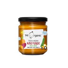 Mr Organic - Kids Veggie Pasta Sauce (Carrot, Sweet Potato, Courgette) (200g/pc | 6pcs/case) - by Case