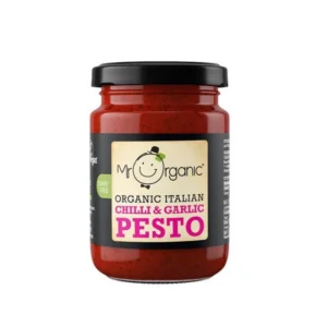 Mr Organic - Vegan Chilli & Garlic Pesto (130g/pc | 6pcs/case) - by Case