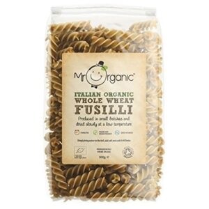 Mr Organic - Whole Wheat Fusilli (500g/pack | 12packs/case) - by Case