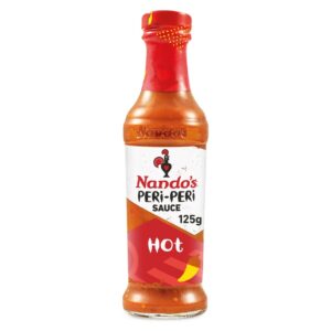 Nando’s - Hot Peri-Peri Bottle Sauce (125g/Piece | 6pieces/Case) - By Case