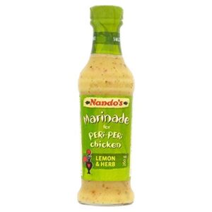 Nando’s - Lemon & Herb Peri-Peri Bottle Marinade (260g/Piece | 6pieces/Case) - By Case