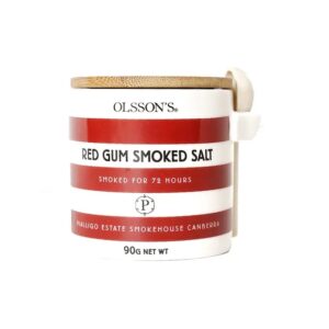 Olsson’s - Redgum Smoked Salt Stoneware Jar (90g/Piece | 6pieces/Case) - By Case