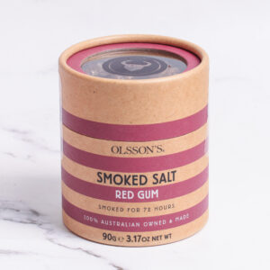 Olsson’s - Redgum Smoked Salt Refill Kraft Canister (90g/Piece | 6pieces/Case) - By Case