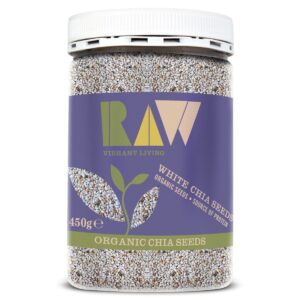 Raw Health - White Chia Seeds Omega Rich (450g/Piece | 6pieces/Case) - By Case