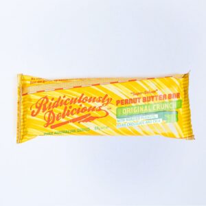 Ridiculously Delicious - Peanut Butter Bar Original Crunch (50g/pc | 12pcs/case) - by Case