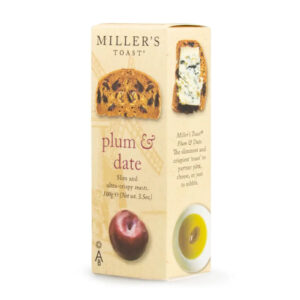 The Fine Cheese - Miller's Toast Plum Date (100g/Piece | 6pieces/Case) - By Case