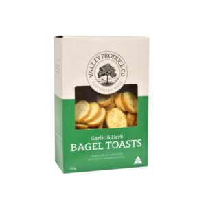 Valley Produce - Bagel Toast - Garlic & Herbs (120g/pc | 12pcs/case) - by Case
